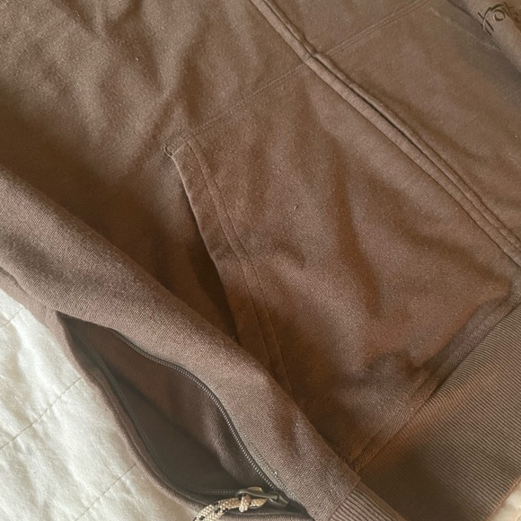 Howler Brothers Chocolate Cocoa Zip-Up Shaman Hoodie Medium - Picture 4 of 10